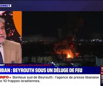 Replay Perrine jusqu'à minuit - Frappes israéliennes : Beyrouth en flammes - 23/10