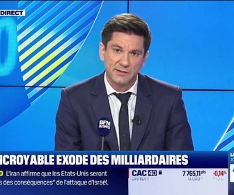 Replay Good Morning Business - L'Edito de Raphaël Legendre : UK, l'incroyable exode des milliardaires - 13/06