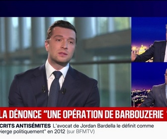 Replay BFM Grand Soir - Propos antisémites : des faux grossiers pour Bardella - 28/09