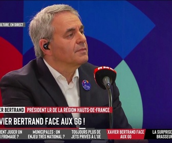 Replay Les Grandes Gueules - Invité : Xavier Bertrand, Président LR de la région Hauts-de-France