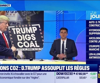 Replay Good Morning Business - Emissions CO2 : Donald Trump assouplit les règles