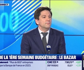 Replay Good Morning Business - L'Edito de Raphaël Legendre : Bilan de la 1ère semaine budgétaire, le bazar - 18/10