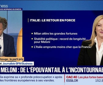 Replay Good Morning Business - Giorgia Meloni : de l'épouvantail à l'incontournable