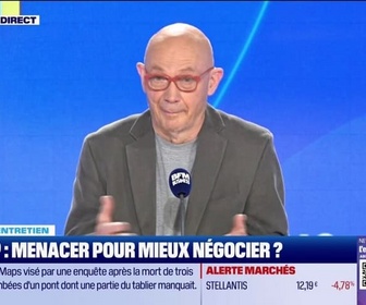 Replay Le grand entretien - Guerre commerciale: C'est une sorte de jeu pour lui, dit Pascal Lamy, ancien DG de l'OMC