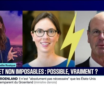 Replay 20H BFM - LE CHOIX D'AMÉLIE ROSIQUE - Des milliers de personnes riches échappent elles à l'impôt sur le revenu?
