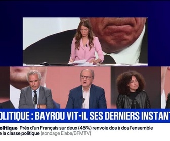 Replay BFM Grand Soir - Crise politique : Bayrou vit-il ses derniers instants ? - 30/08