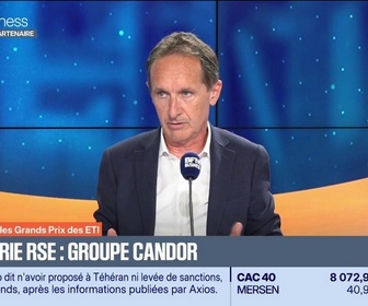 Replay En route vers les Grands Prix des ETI : Catégorie RSE, Groupe Candor - 29/09