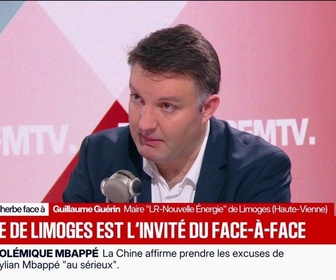 Replay Face à Face - Violences du 17 octobre: Les LBD ne suffisaient pas à faire reculer une partie des casseurs, assure le maire LR-Nouvelle Énergie de Limoges Guillaume Guérin