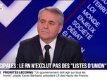 Replay BFM Politique - Je combats les dirigeants du RN et de LFI, affirme Xavier Bertrand, président LR des Hauts-de-France