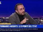 Replay BFM Grand Soir - Fonctionnaires absents : le zéro pointé de l'État - 30/12