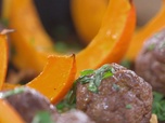 Replay Petits plats en équilibre - Boulettes de boeuf et potimarron à la marocaine