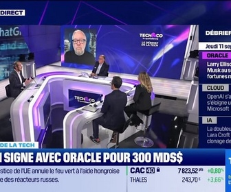 Replay Tech & Co, la quotidienne - Oracle s'envole grâce à l'IA - 11/09