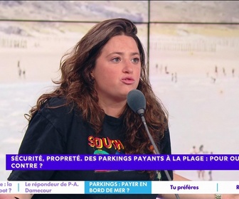 Replay Estelle Midi - Sécurité, propreté. Des parkings payants à la plage : pour ou contre ?