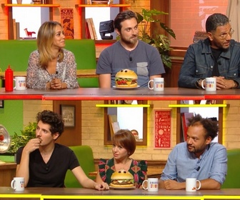 Replay Burger Quiz avec Alice Belaïdi, Vincent Lacoste, Roschdy Zem et Fabrice Eboué