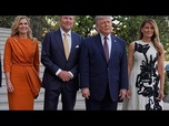 Replay Trump accueille le couple royal néerlandais à la Maison-Blanche pour un dîner et une nuit sur place