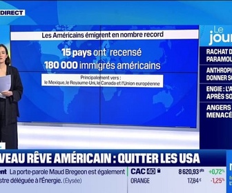 Replay Good Morning Business - Le nouveau rêve américain : quitter les USA