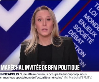 Replay BFM Politique - Marion Maréchal: Je ne comprends pas qu'on puisse avoir des complexes à dire qu'il y a aussi des Français d'origine française