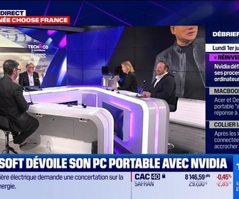 Replay Tech & Co, la quotidienne - Microsoft dévoile son PC portable avec Nvidia - 01/06