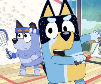 Replay Bluey - Le squash