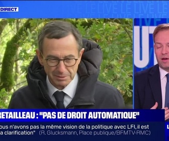 Replay Le Live BFM - Retailleau : pas de droit automatique - 24/01