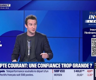 Replay BFM Bourse - Tout pour investir L'Événement : Le compte courant, une confiance trop grande ? - 19/11