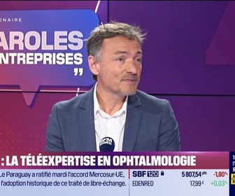 Replay Paroles d'entreprises - Jean-Valéry Desens (Lyleoo) : Lyleoo, la téléexpertise en ophtalmologie - 21/03