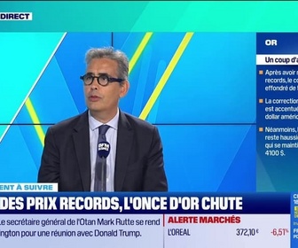Replay Tout pour investir - Le placement à suivre : Après des prix records, l'once d'or chute - 22/10