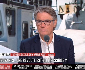 Replay Les Grandes Gueules - Carburants : manifestation à la Rochelle, dépôt pétrolier bloqué à Fos-sur-Mer… Une révolte est-elle possible ?