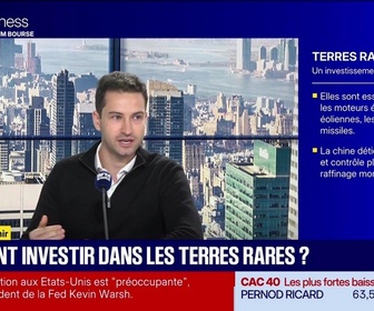 Replay BFM Bourse - Investir dans les terres rares - 28/08