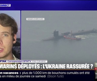 Replay 20H BFM - Guerre en Ukraine: Kiev est-elle rassurée après le déploiement de deux sous-marins nucléaires américains?