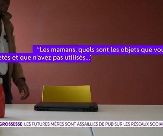 Replay On a de l'info - La pub envahit les réseaux des futures mamans
