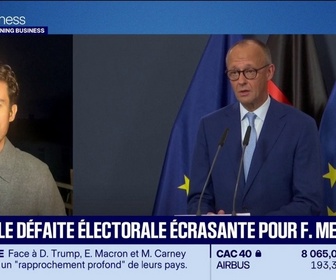 Replay Good Morning Business - Allemagne : nouvelle défaite électorale écrasante pour Merz