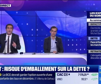 Replay Les experts du soir - Budget : risque d'emballement sur la dette ? - 28/11