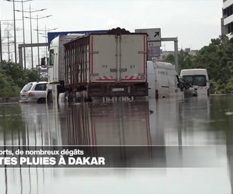 Replay Journal de l'Afrique - Sénégal : pluies torrentielles dans plusieurs villes, de lourds dégâts
