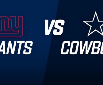 Replay Les résumés NFL - Week 10 : New York Giants @ Dallas Cowboys