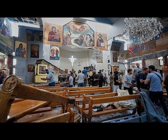 Replay Au moins 22 personnes tuées dans un attentat suicide contre une église orthodoxe en Syrie