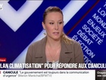 Replay BFM Politique - Canicule: Je n'ai évidemment aucun problème à admettre factuellement qu'il y a un bouleversement et un réchauffement climatique, déclare Marion Maréchal, députée européenne