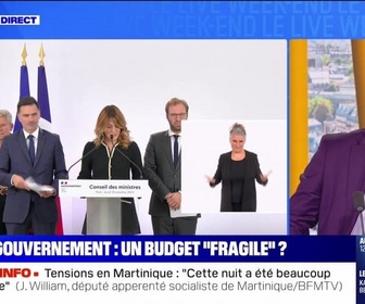 Replay Le Live Week-end - Gouvernement : un budget fragile ? - 12/10