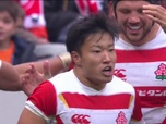 Replay Tests d'Automne des Nations de rugby - Test-match : Naoto Saito surprend la défense française et file à l'essai