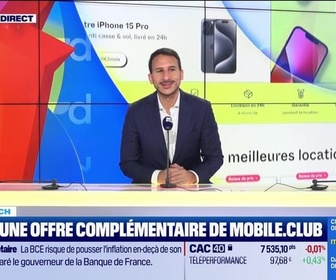 Replay Good Morning Business - French Tech : mobile.club rachète Cleaq pour 8 millions d'euros - 23/10