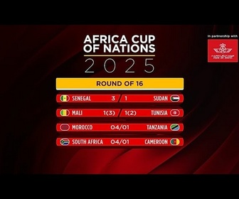 Replay Le Sénégal et le Mali s'affrontent en quarts de finale de la CAN