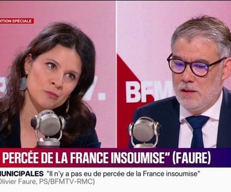 Replay Face à Face - Municipales de Toulouse: Olivier Faure, premier secrétaire du Parti socialiste, estime que le leadership de Jean-Luc Mélenchon a entravé la victoire de François Piquemal