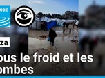 Replay Les Observateurs - En plein hiver à Gaza, la moitié des habitants vivent dans des tentes délabrées