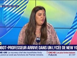Replay Good Morning Business - Culture IA : Un robot-professeur arrive dans un lycée de New York, par Léa Benaim - 20/07