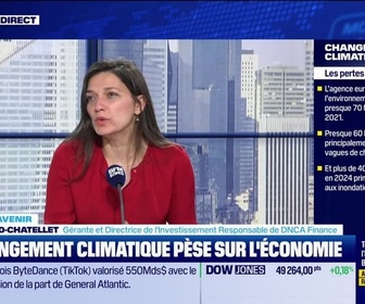 Replay BFM Bourse - Le changement climatique pèse déjà sur nos économies - 25/02