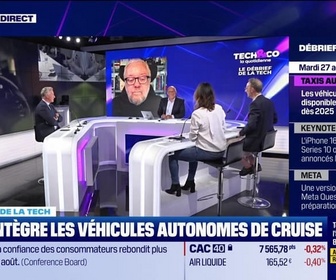 Replay Tech & Co, la quotidienne - Uber intègre les véhicules autonomes de Cruise - 27/08