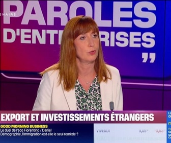 Replay Paroles d'entreprises - Pascale Delcomminette (Awex) : Export et investissements étrangers - 16/11