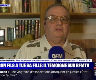 Replay BFM Story - Dans ma tête, il est mort: Philippe Sylvian-Zweifel raconte comment en 2016, son fils de 20 ans a tué sa fille de 17 ans