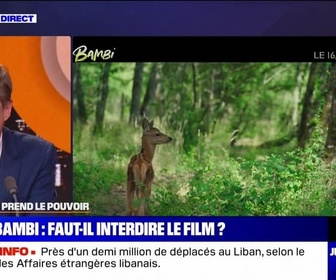 Replay Julie jusqu'à minuit - Bambi : faut-il interdire le film ? - 24/09