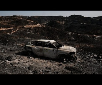 Replay Des images de drone montrent les ravages d'un incendie meurtrier en Espagne